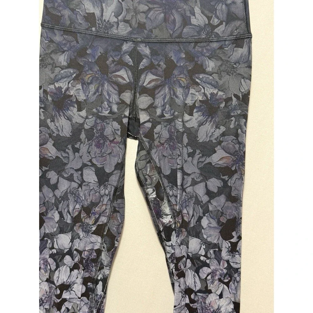 Lululemon Align Pant 28 Nightfall Blossom Multi Floral Leggings Womens 4